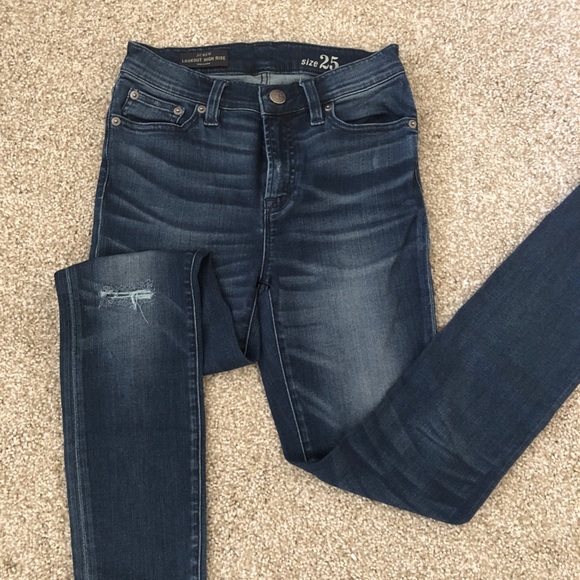 J. Crew High-Waisted Skinny Jeans - Picture 1 of 4